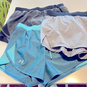 Heat gear loose under armour shorts